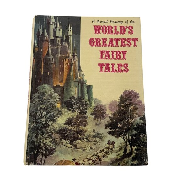 A Second Treasury of the World's Greatest Fairy Tales Hardcover 1972 - Picture 1 of 11